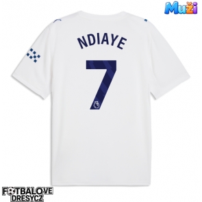 Manchester City Iliman Ndiaye #7 Alternativní Dres 2026-27 Krátký Rukáv